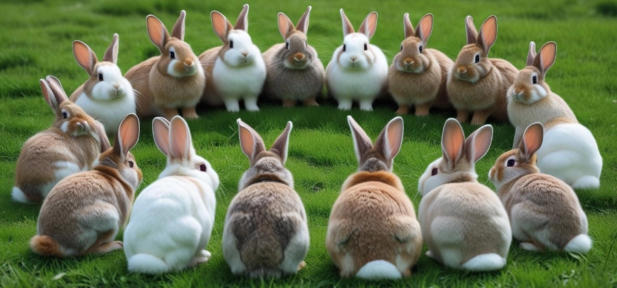 LAPINS EN GROUPES CVS