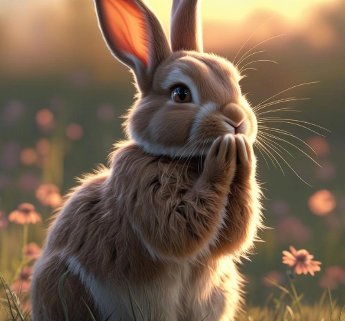 Chuuuut Chuuuut dit le lapin