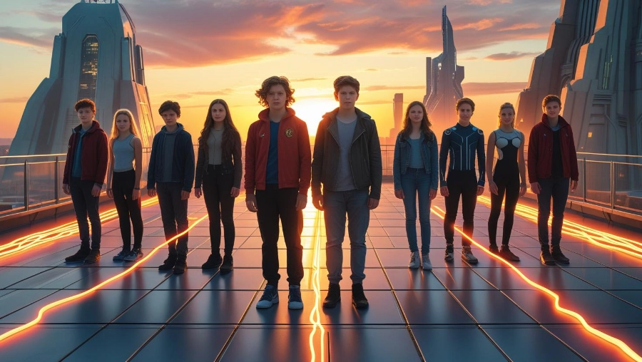 vous êtes les héros de demain