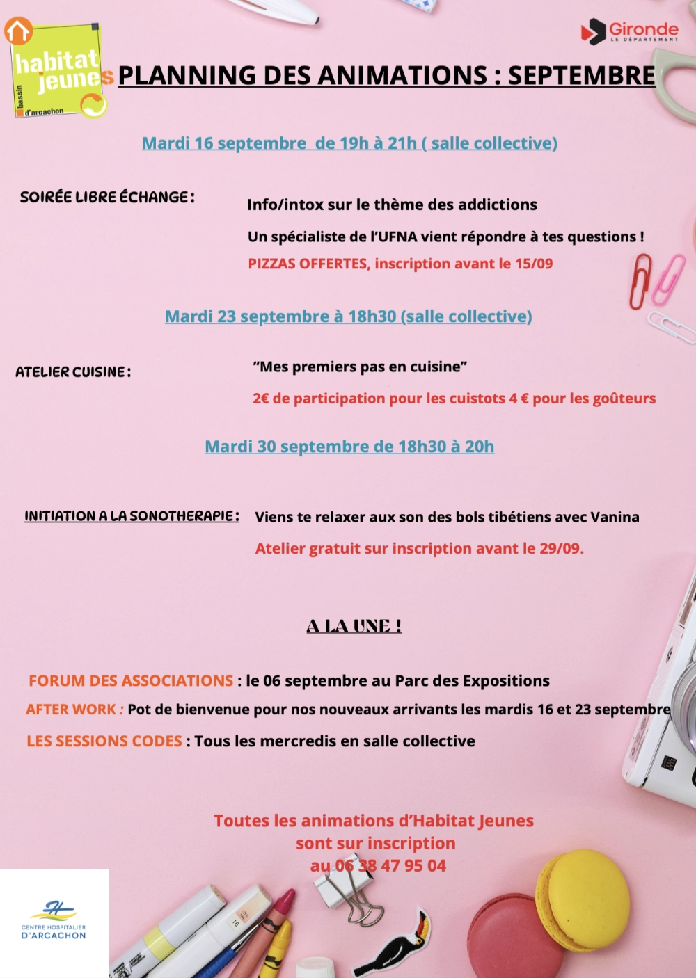 AGENDA SEPTEMBRE 2025