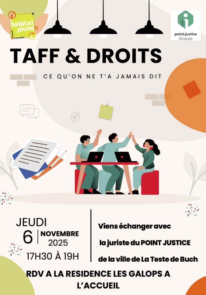 AFFICHE TAFF ET DROITS