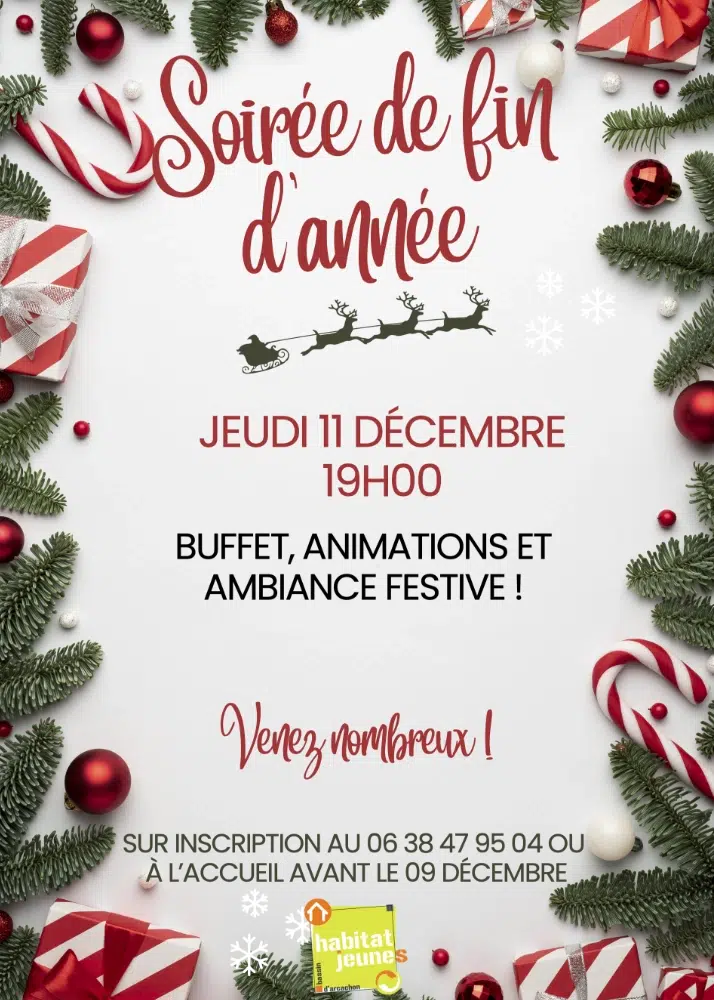SOIRÉE DE FIN D'ANNÉE 2025