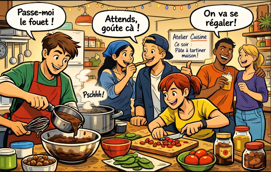 SOIRÉE GOURMANDE ET CONVIVIALE AU FJT